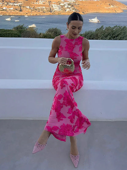 Women's Floral Fit Dress