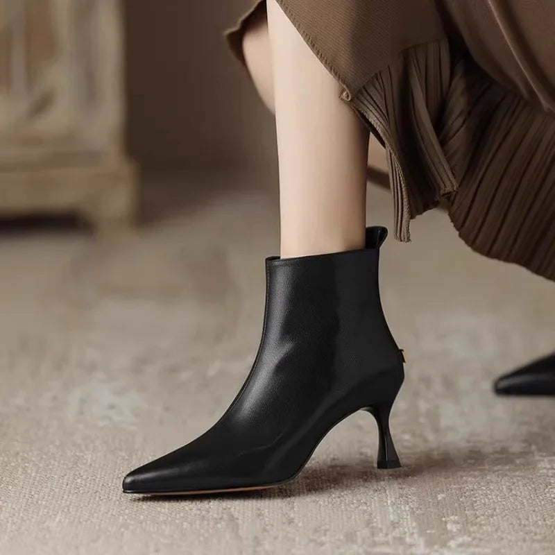 Women's Ankle Boots Pointed Heel - Vonnera
