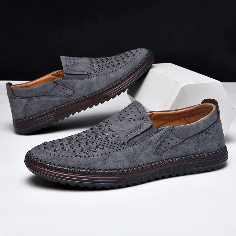 Torino Men's Faux Leather Loafers