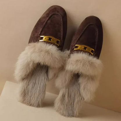 Women's Fur Mules Whisper Madona
