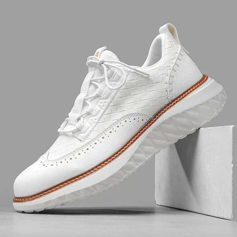Windsor Mens Ridge Sneakers Comfortable Leather