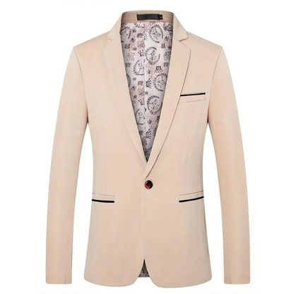 Men's Blazer Refined Wool Tailoring Navy