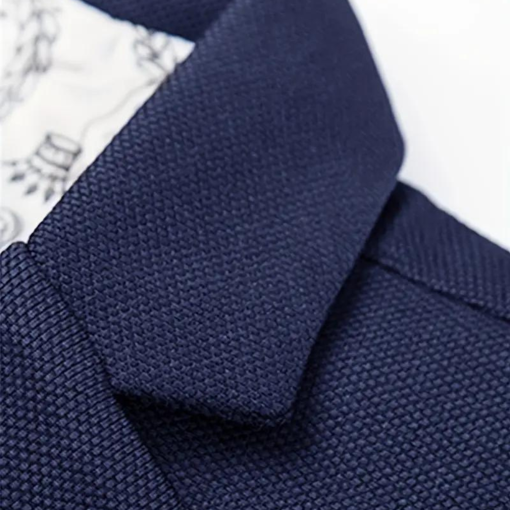 Men's Blazer Refined Wool Tailoring Navy