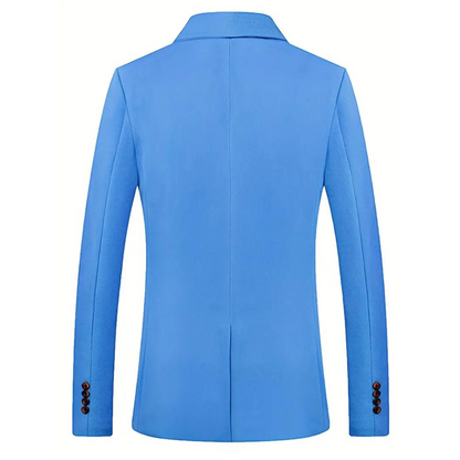 Men's Blazer Refined Wool Tailoring Navy