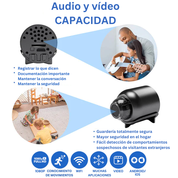 Minieye Full HD Daycare Security Camera