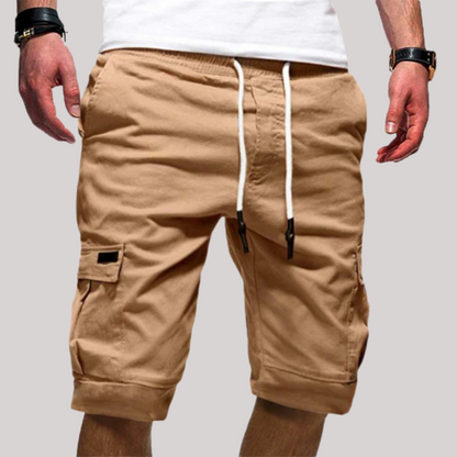 Men's Cargo Shorts Drawstring Comfortable