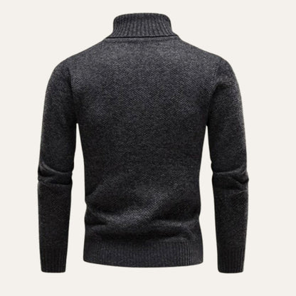 Men's Merino Turtleneck Sweater