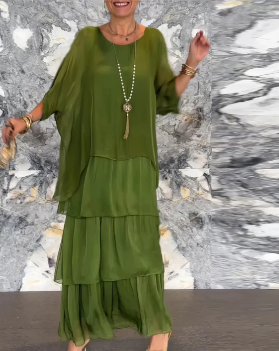Elegant Women's Long Flowing Dress