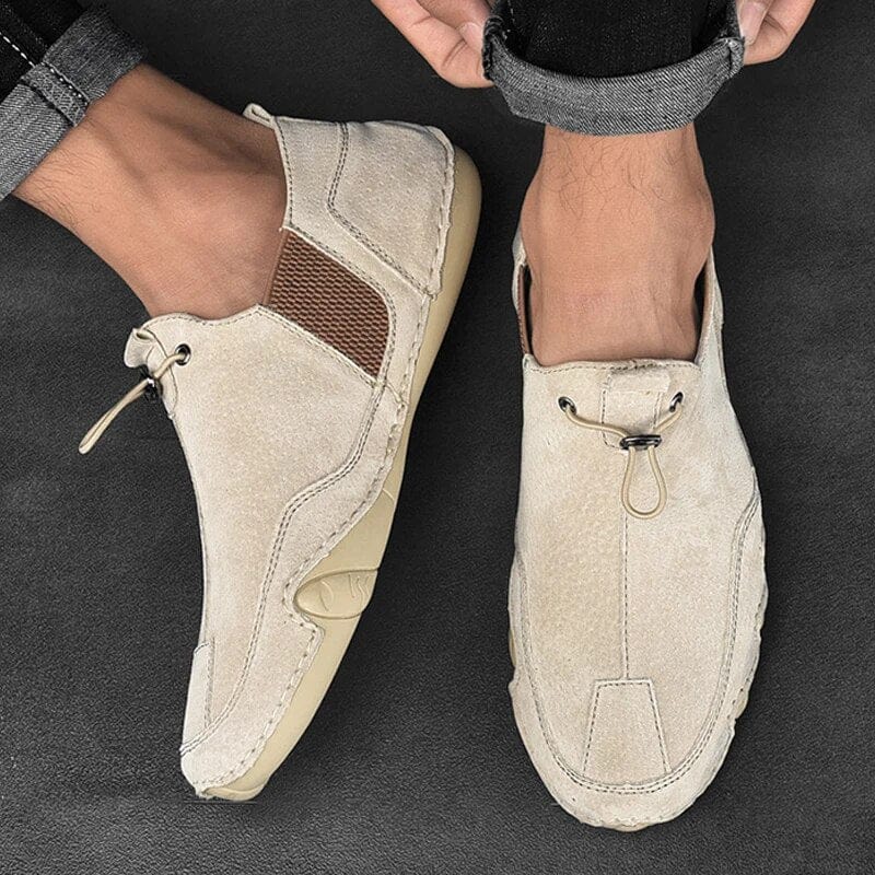 Men's Slip On Shoes Elastic Sides Casual - Vonnera
