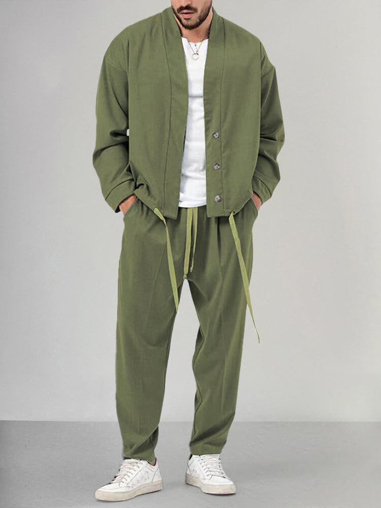 Raphael Men's 2 Piece Relaxed Fit Pants Set - Vonnera