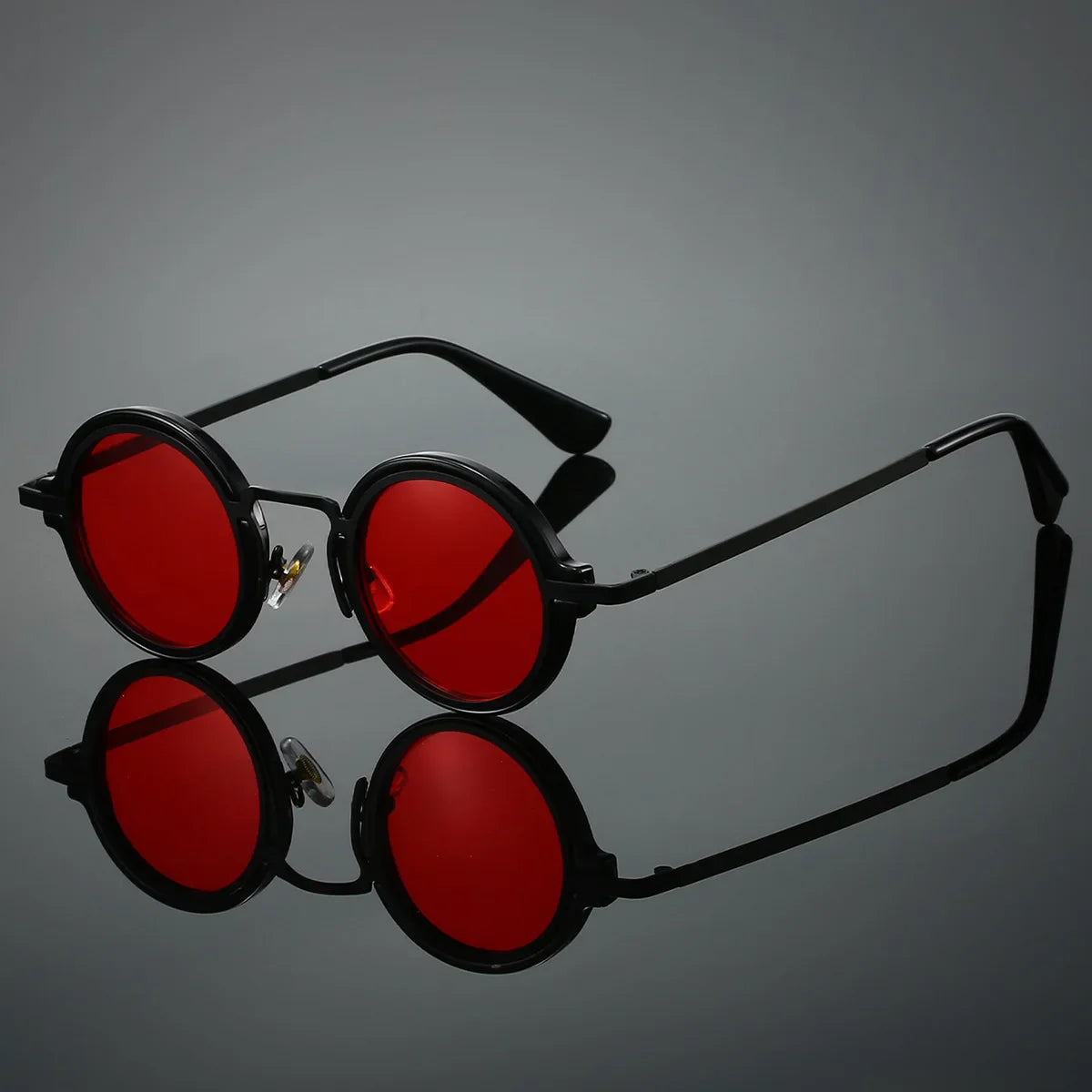 Round Metal Sunglasses - Vonnera
