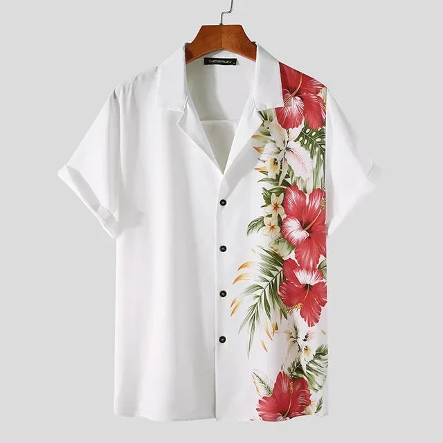 Mens Floral Dress Shirt - Vonnera