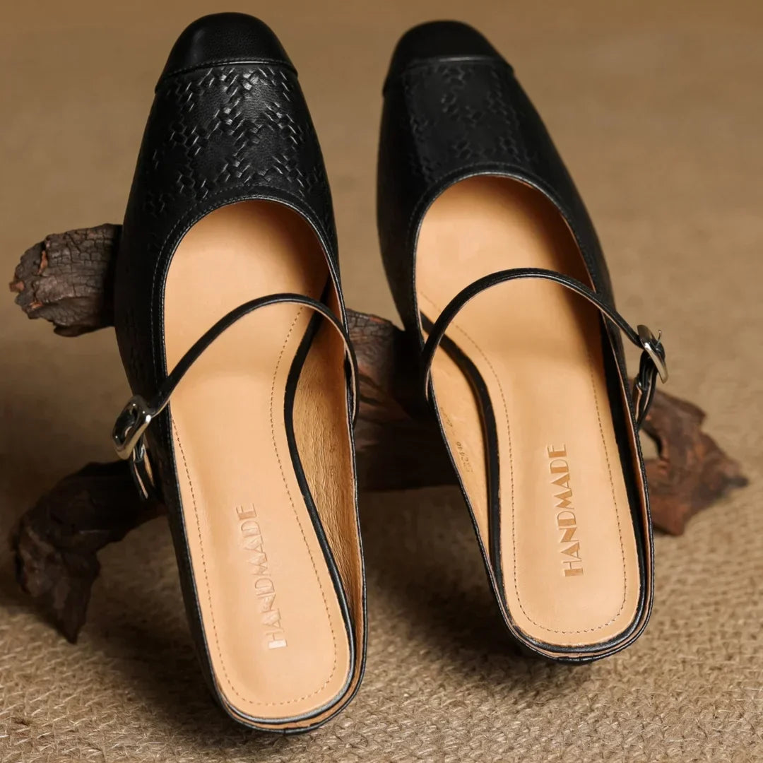 Margaux Women's Genuine Leather Mules