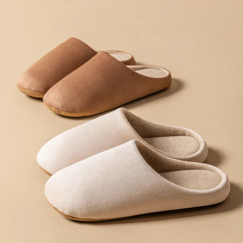 Women's Indoor Slippers Lightweight Foam Comfort Sole Beige - Vonnera