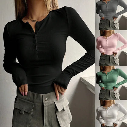 Minimalist Men's Henley Shirt