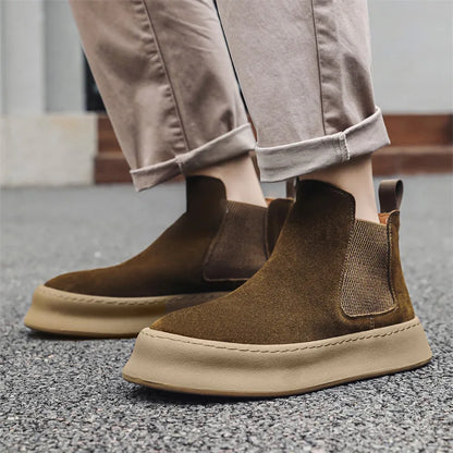 Men's Suede Chelsea Boot