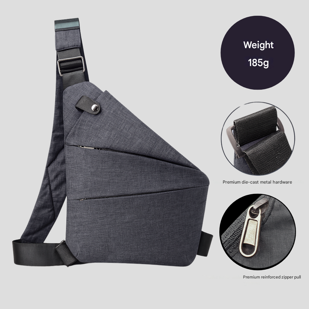 Crossbody Travel Bag Lightweight Anti-Theft Organizer - Vonnera