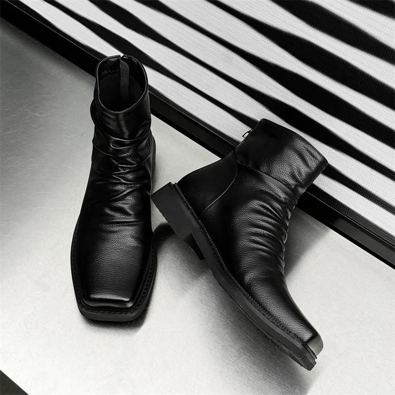 Brunello Men's Leather Boot