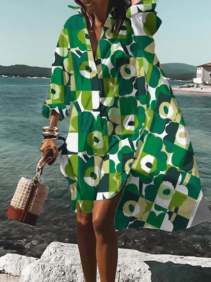 Women's V-Neck Dress