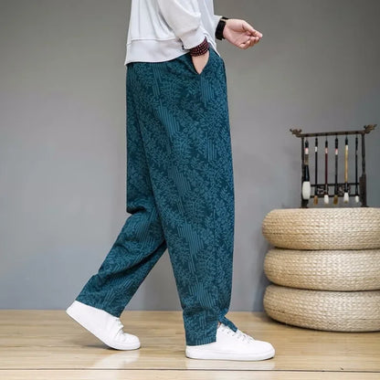 Men's Floral Sweatpants - Vonnera
