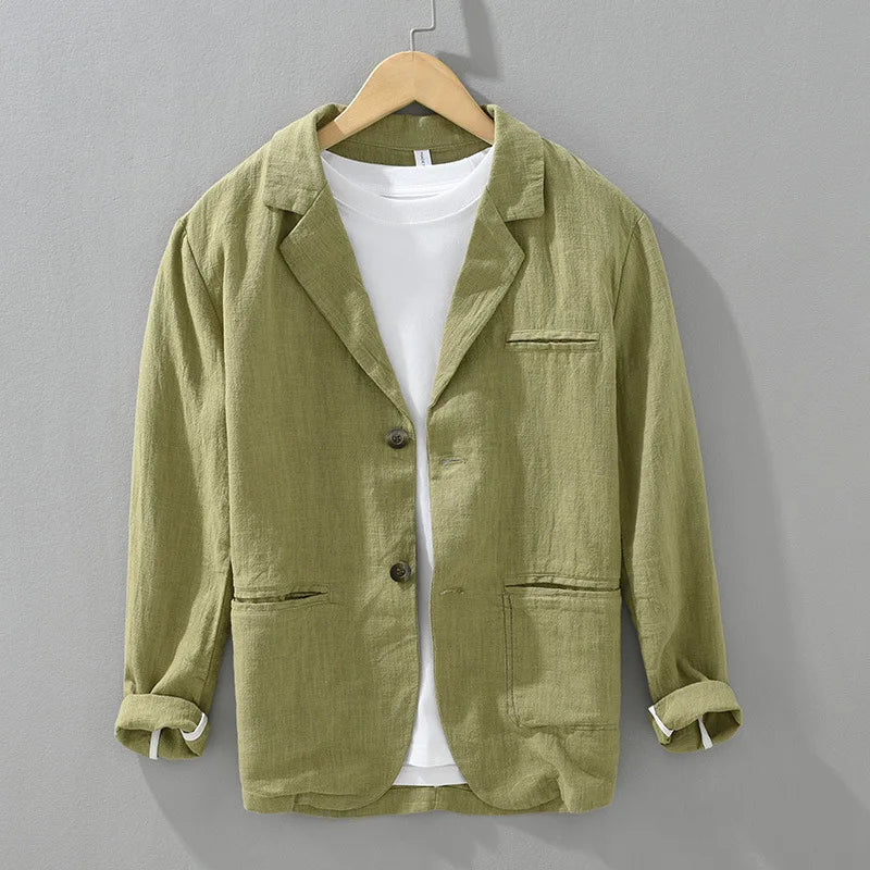 Meadow Linen Blazer - Vonnera