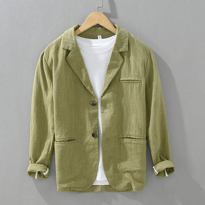 Meadow Linen Blazer - Vonnera