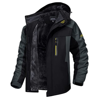 Men's Hooded Jacket Multiple Pockets