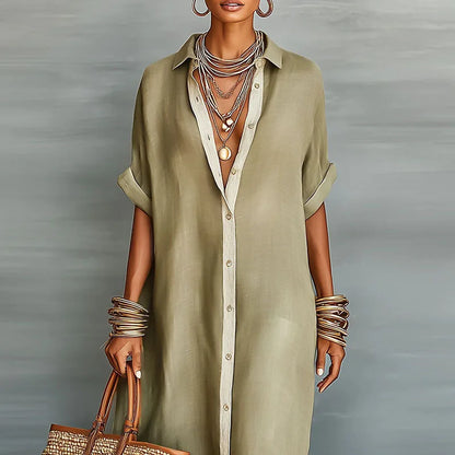 Women's Linen Long Sundress