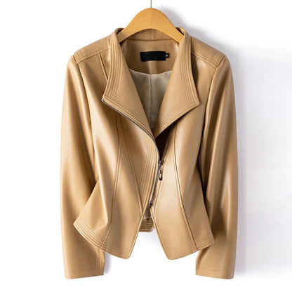 Madona Women's Sheepskin Moto Jacket