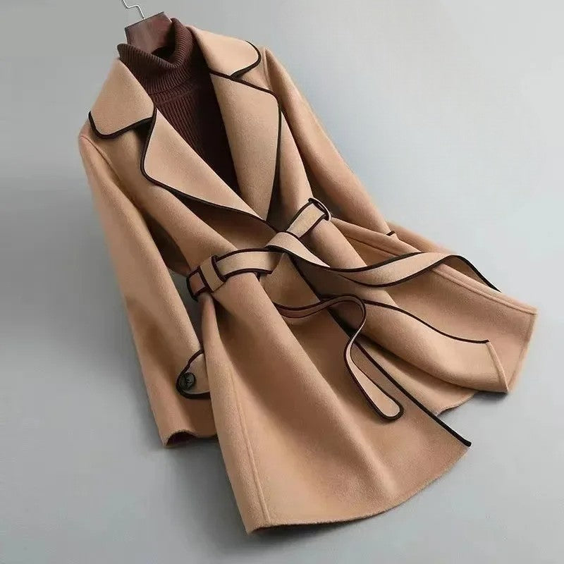 Women's Floral Wrap Coat - Vonnera