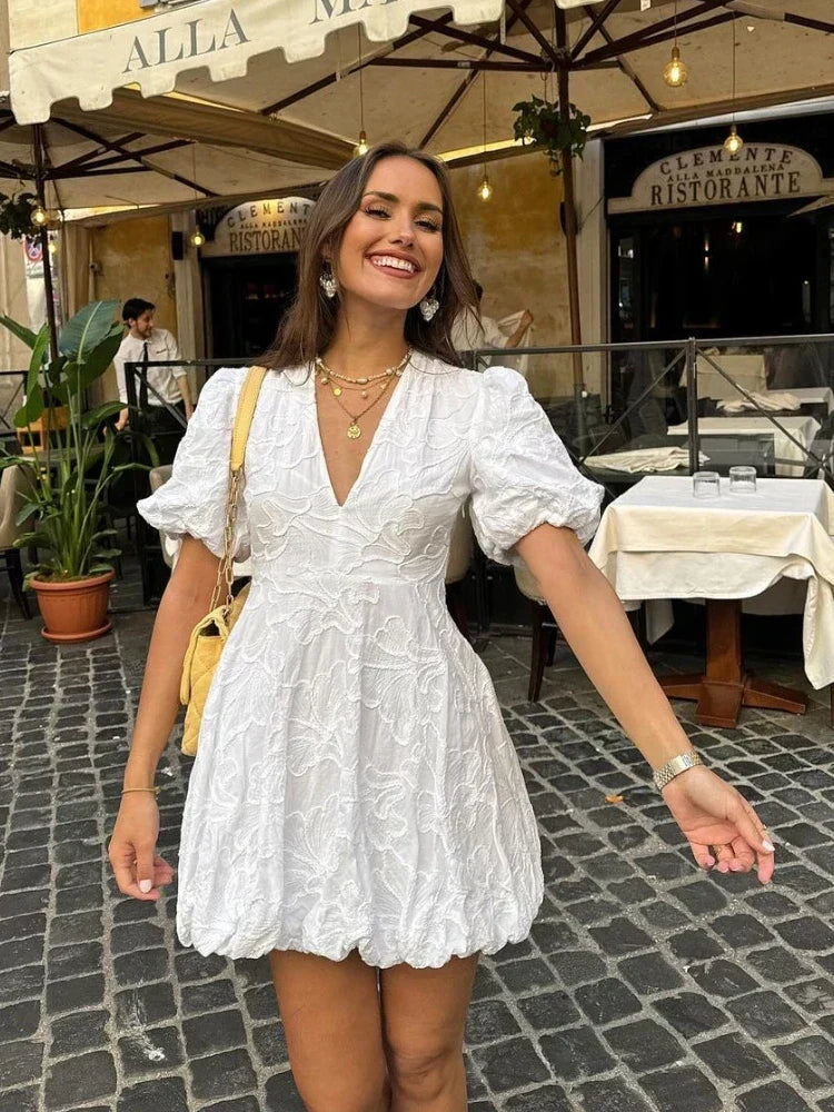 Women's Floral Dress Romantic Effortless Style