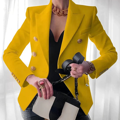 Women's Classic Blazer Modern Tailored Fit