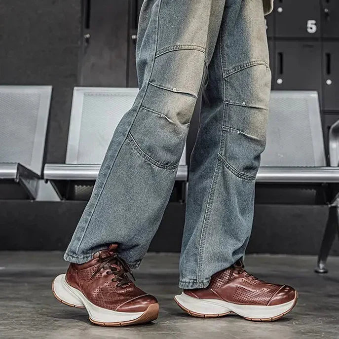 Nexus Men's Leather Sneakers