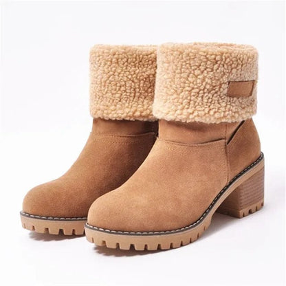Women's Wool Mid-Calf Winter Boots