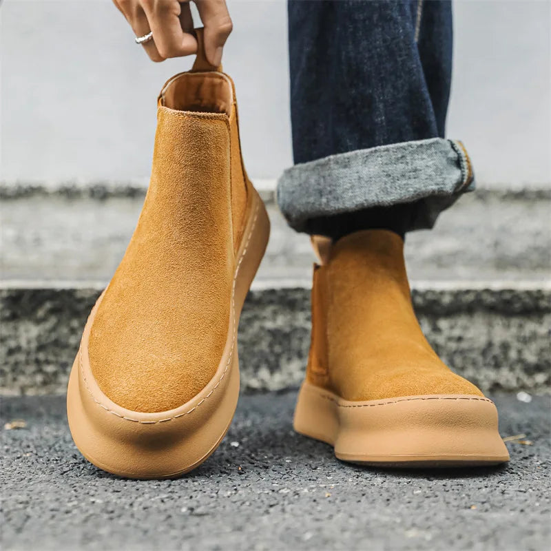 Men's Suede Chelsea Boot