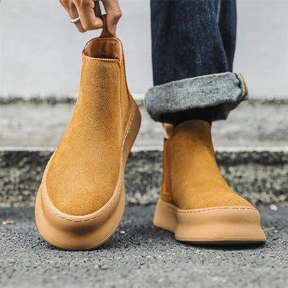 Men's Suede Chelsea Boot