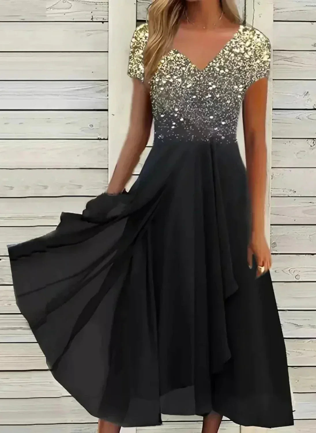 Women's Elegant Evening Dress Glamorous