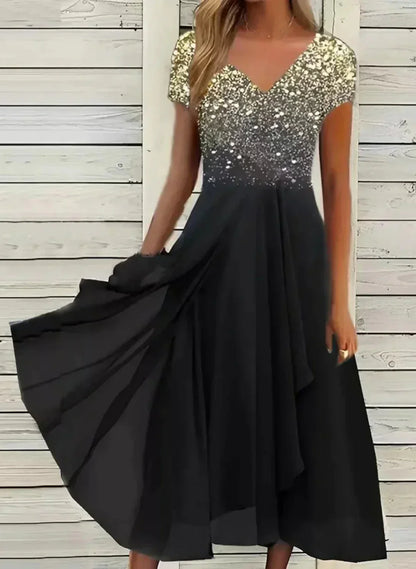 Women's Elegant Evening Dress Glamorous