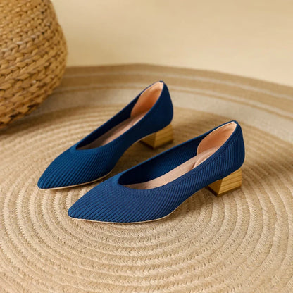 Women's Low Heel Pumps - Vonnera