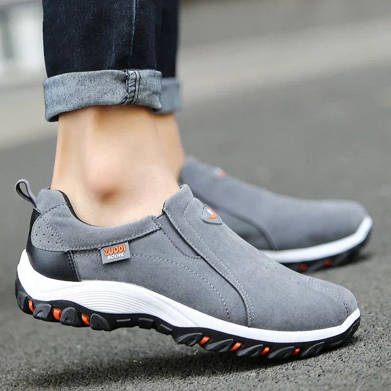 Men's Slip-On Sneakers Sporty Design