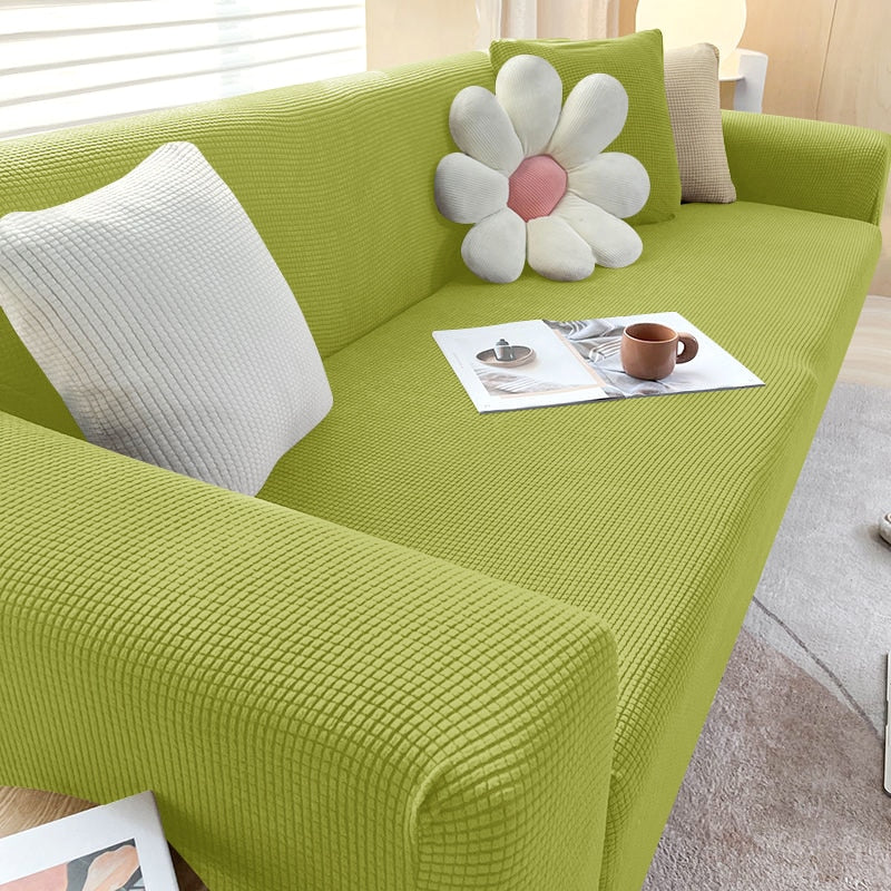Stretch Sofa Slipcover Non-Slip Fabric Protector