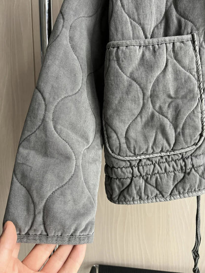 Stylish Versatile Pocket-Detail Jacket