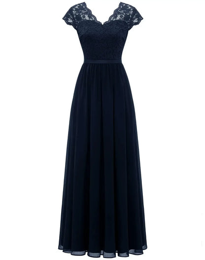 Diane™ | Women’s Elegant Lace Long Dress