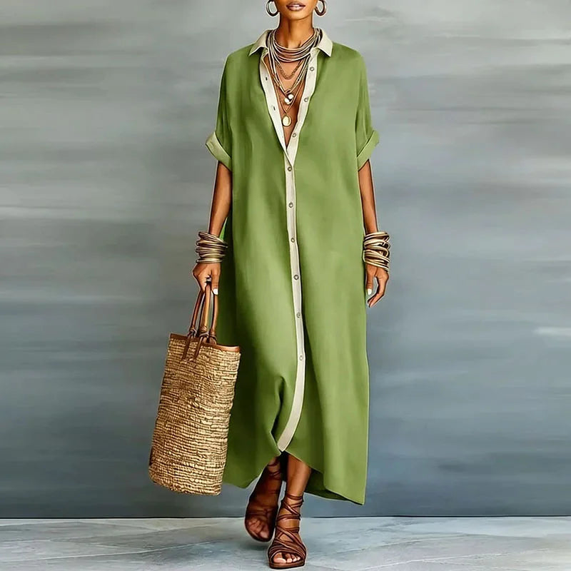 Women's Linen Long Sundress