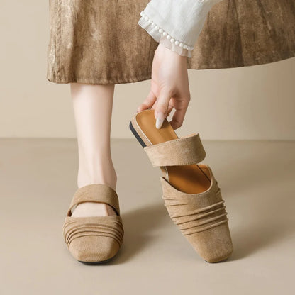 Women's Square Toe Mule Sandals - Vonnera