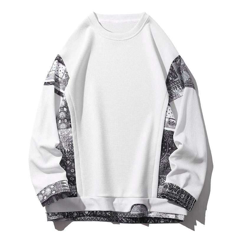 Bandana Print Sweatshirt - Vonnera