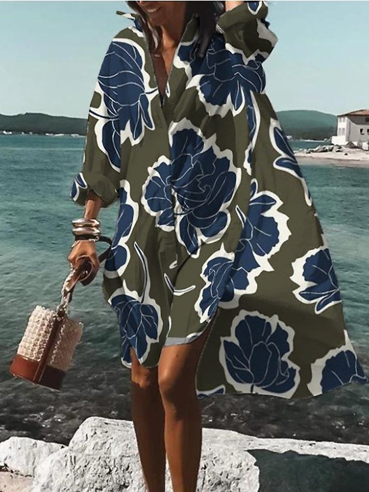 Women's V-Neck Dress