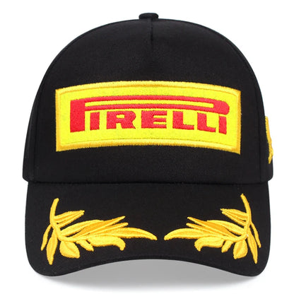 Unisex Baseball Hat Cool Racing Style Cotton Sunshade Cap
