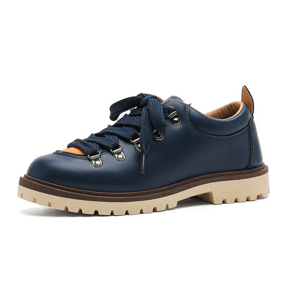 Men's Derby Shoes Leather Brown