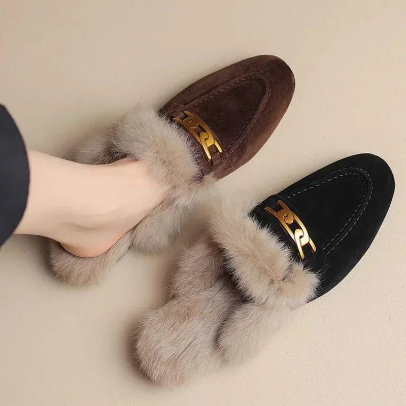 Women's Fur Mules Whisper Madona